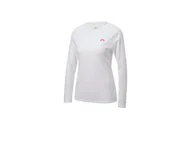 Koszulki sportowe damskie - CRIVIT Koszulka funkcyjna damska z długim rękawem (Biały, M(40/42)) - miniaturka - grafika 1