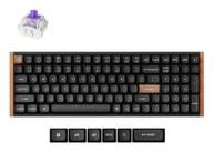 Klawiatury - Keychron K4H-F1 klawiatura Gaming USB + RF Wireless + Bluetooth QWERTY Czarny - miniaturka - grafika 1