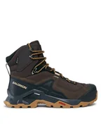 Buty trekkingowe męskie - Salomon Trekkingi Quest Element GORE-TEX L47216100 Brązowy - miniaturka - grafika 1