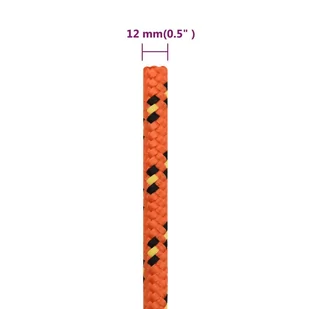 Linka żeglarska, pomarańczowa, 12 mm, 50 m, polipropylen - Żeglarstwo - miniaturka - grafika 7