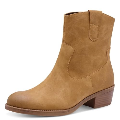 Marco Tozzi Damskie 2-25300-45 modne kozaki, camel, 42 EU, piaskowy, 42 EU