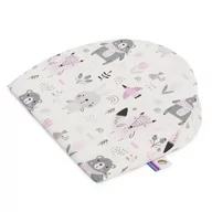 Kołdry i poduszki dla dzieci - Badum, Poduszka/Klin do wózka/gondoli, Bawełna, Misie Różowe - miniaturka - grafika 1