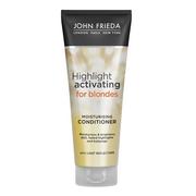 Odżywki do włosów - John Frieda Sheer Blonde Highlight Activating Moisturising odżywka do jasnych blondów 250ml - miniaturka - grafika 1