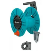 Węże ogrodowe i zraszacze - Gardena Classic bęben naścienny na wąż z rolką prowadzącą, 2650-20 |  2650-20 - miniaturka - grafika 1