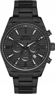 Zegarek Zegarek męski SLAZENGER SL.09.2111.2.04 czarny fashion na prezent - Zegarki męskie - miniaturka - grafika 1