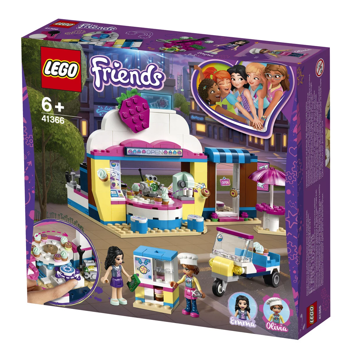 LEGO Friends Cukiernia z babeczkami Olivii 41366