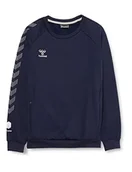 Bluzy dla dziewczynek - hummel Unisex dziecięca bluza Hmlmove Grid Cotton bluza dziecięca - miniaturka - grafika 1