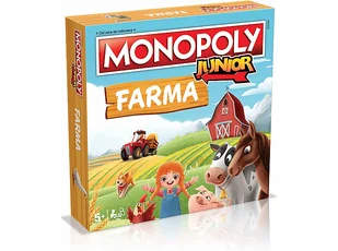 towarzyska WINNING MOVES Monopoly Junior Farma - Gry planszowe - miniaturka - grafika 1