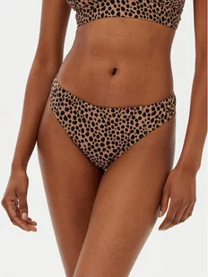 MICHAEL Michael Kors Dół od bikini MM54110 Beżowy - Stroje kąpielowe - miniaturka - grafika 1