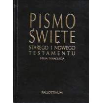 Pallottinum Biblia Tysiąclecia - format oazowy, ekoskóra praca zbiorowa - Religia i religioznawstwo - miniaturka - grafika 1