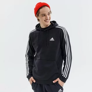 Bluzy męskie - ADIDAS BLUZA M 3S FL HD - grafika 1