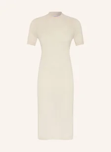 Calvin Klein Sukienka Z Dzianiny beige - Sukienki - miniaturka - grafika 1