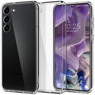 Spigen Etui Ultra Hybrid do Samsung Galaxy S23+ Przezroczysty - Etui i futerały do telefonów - miniaturka - grafika 1