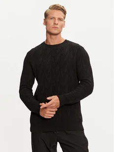 Guess Sweter M4BR19 Z3HD1 Czarny Regular Fit - Swetry męskie - miniaturka - grafika 1
