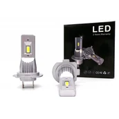 Żarówki samochodowe - Żarówki Led H7 9V-32V Canbus Csp Krótka 2Szt Mocne 2X4000Lm Nowość Motoledy - miniaturka - grafika 1