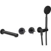 Baterie wannowe i prysznicowe - Deante Bateria wannowa podtynkowa Temisto BQT N18P Nero - miniaturka - grafika 1