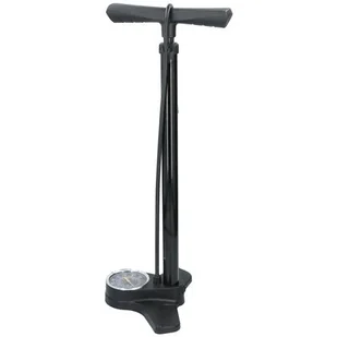 Dunlop Pompka rowerowa 12 Bar z manometrem dolnym - Pompki rowerowe - miniaturka - grafika 1