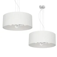 Lampy ścienne - Milagro Lampa sufitowa ALBION BIEL BAWEŁNA 3xE27 MLP7512 - miniaturka - grafika 1
