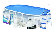 Baseny ogrodowe - Basen ogrodowy stalowy Atlantis 800x470x132cm GRE - miniaturka - grafika 1
