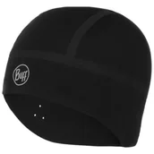 Czapki i chusty sportowe męskie - BUFF Czapka WINDPROOF BEANIE solid black - miniaturka - grafika 1