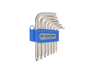 KING TONY Zestaw imbusów 1143, TORX T10-T40 - Zestawy narzędziowe - miniaturka - grafika 1