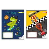 Zeszyty szkolne - Zeszyt A5/16K kratka Chłopiec (20szt) - Beniamin - miniaturka - grafika 1