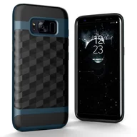 Etui i futerały do telefonów - Etui na telefon komórkowy Samsung Galaxy S7 Edge Backcover Case - Cover 3D Prisma Design Navy Blue - miniaturka - grafika 1