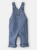 Spodenki dla niemowląt - OshKosh Ogrodniczki dżinsowe w kolorze niebieskim - miniaturka - grafika 1