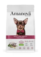 Sucha karma dla psów - Amanova Adult Mini Obesity Turkey Delight 2kg - miniaturka - grafika 1