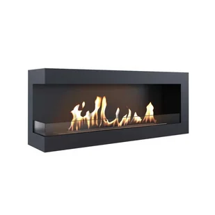 KRATKI Biokominek narożny DELTA 1200 lewy z certyfikatem TÜV DELTA/L/1200/TUV - Biokominki - miniaturka - grafika 2