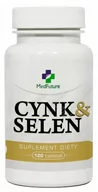 Włosy, skóra, paznokcie - MEDFUTURE Cynk & Selen - 120 tabletek - miniaturka - grafika 1