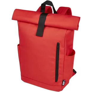 Byron plecak na laptopa 15,6 cala z tworzywa RPET z certyfikatem GRS z zawijanym zamknięciem, 18 l - Torby na laptopy - miniaturka - grafika 2
