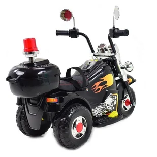 Motor Chopper Na Akumulator Czarny /ll778 - Pojazdy elektryczne dla dzieci Motor Chopper Na Akumulator Czarny /ll778 - Pojazdy elektryczne dla dzieci - miniaturka - grafika 5