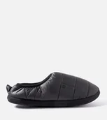 Botki damskie - Czarne ocieplane kapcie męskie KK174363 906-43 - miniaturka - grafika 1