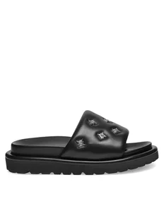 Badura Klapki WFA2591-2Z Czarny - Klapki i japonki damskie - miniaturka - grafika 1