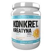 Kreatyna - Konkret Kreatyna Monohydrat Smak Pomarańczowy 500 g Najwyższa Jakość! - miniaturka - grafika 1
