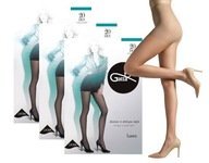 Rajstopy damskie 20 DEN gładkie 3 pary