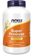 Suplementy naturalne - Now Foods Super Primrose - olej z wiesiołka 1300 mg - 120 kapsułek - miniaturka - grafika 1