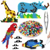 Prace ręczne dla dzieci - Koraliki do prasowania Szablony Mozaika Układanka - miniaturka - grafika 1