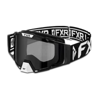 Gogle narciarskie - Gogle na Skuter Śnieżny FXR Pilot Czarny/Złamany Biały - miniaturka - grafika 1