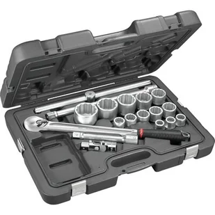 FACOM Zestaw nasadowy 3/4" 12- kątne, 19-55 mm, KL.501 - Klucze i nasadki - miniaturka - grafika 1