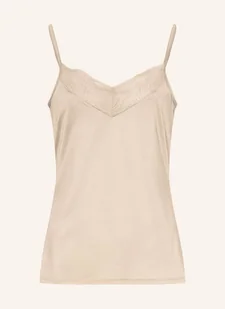 Hanro Top Lilith beige - Koszulki i topy damskie - miniaturka - grafika 1