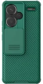 Etui i futerały do telefonów - Nillkin Etui CamShield Pro do Xiaomi Redmi Note 13 Pro+ 5G, ciemnozielone - miniaturka - grafika 1