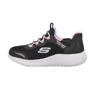 Skechers Bounder Simple Cute, Kapcie, Czarny, 21 EU, czarny, L - Kapcie damskie - miniaturka - grafika 1