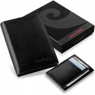 Portfele - Pierre cardin portfel męski skórzany skóra premium solidny + etui - miniaturka - grafika 1