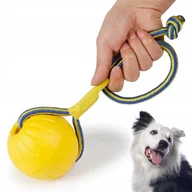 Zabawki dla psów - Szarpak eva gryzak do wody piłka dla średniego psa zabawka sznur lina mocny - miniaturka - grafika 1