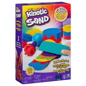 Zabawki kreatywne - Kinetic Sand Zestaw Tęczowych narzędzi 383g - zabawka - miniaturka - grafika 1