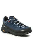 Buty trekkingowe damskie - Salewa Trekkingi Alp Trainer 2 Gtx W GORE-TEX 61401 8669 Granatowy - miniaturka - grafika 1