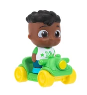 Figurki dla dzieci - Zabawka licencyjna z bajki Cocomelon dla dzieci 18m+ Cody z zielonym pojazdem Idealny Prezent - miniaturka - grafika 1