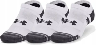 Skarpetki stopki męskie Under Armour 1379526-100 3-pak biały L 43-47 - Skarpetki męskie - miniaturka - grafika 1
